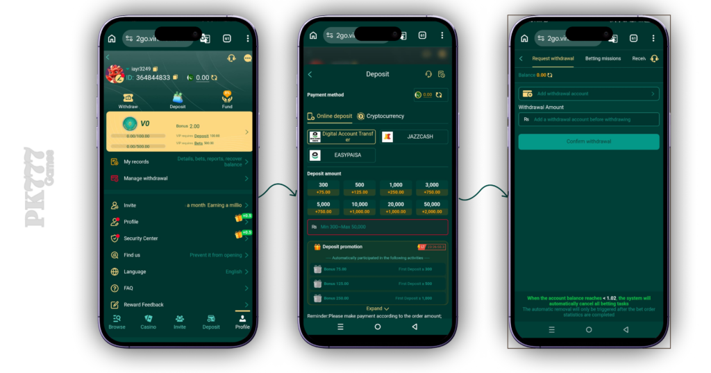 2GO Game Download 2026 – Bonuses & Real Money App in PK
